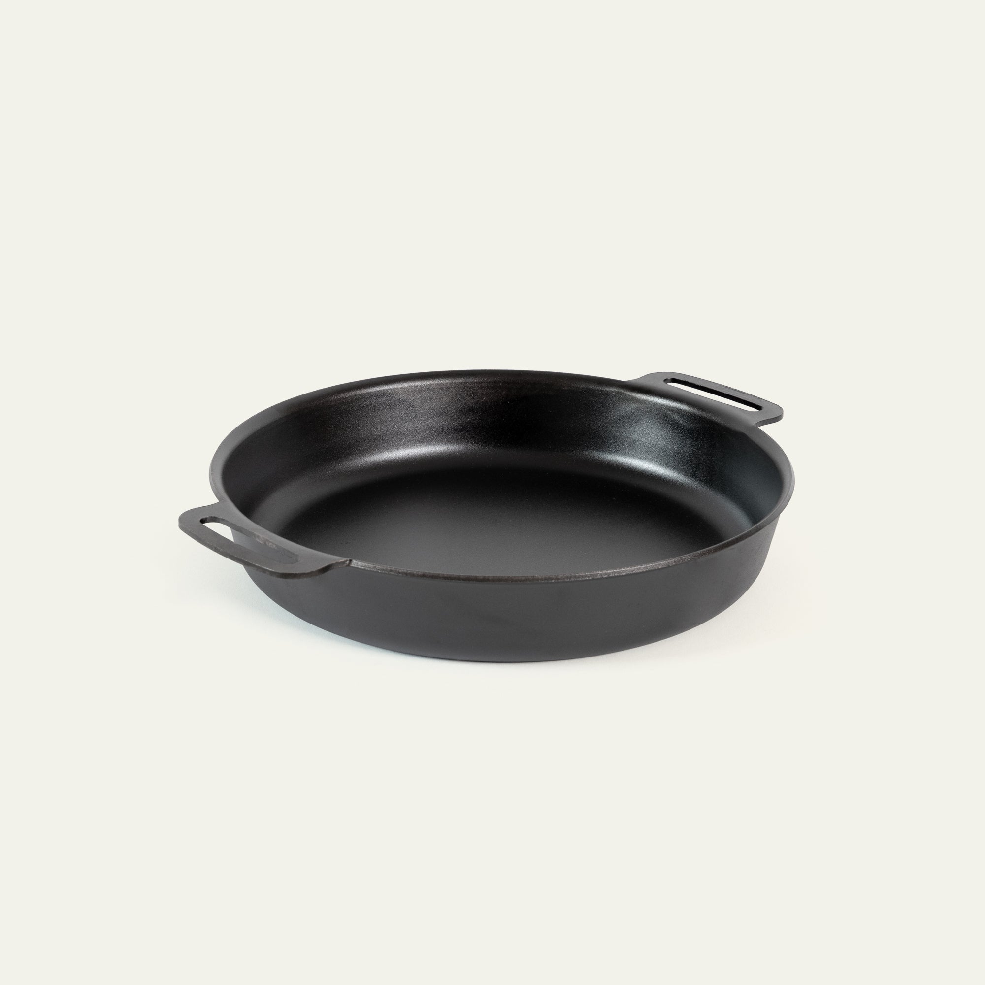 Stekpanna – Kolstål – Dubbelt handtag