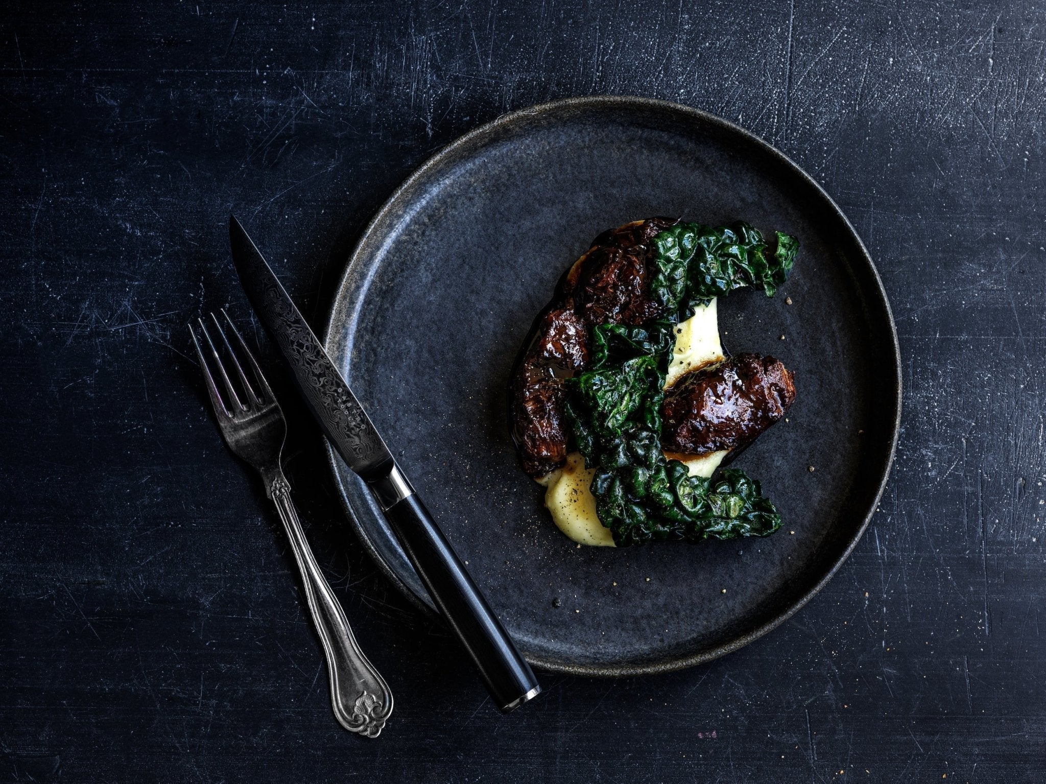 Ølbraiserede svinekæber - Gastrotools.dk